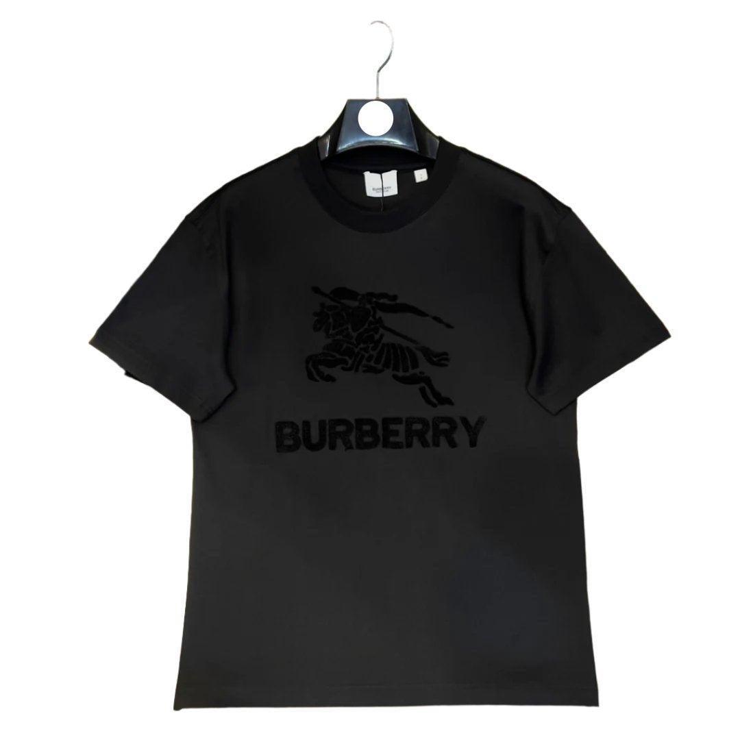 Burberry T-Shirt Without Collar 'Black'