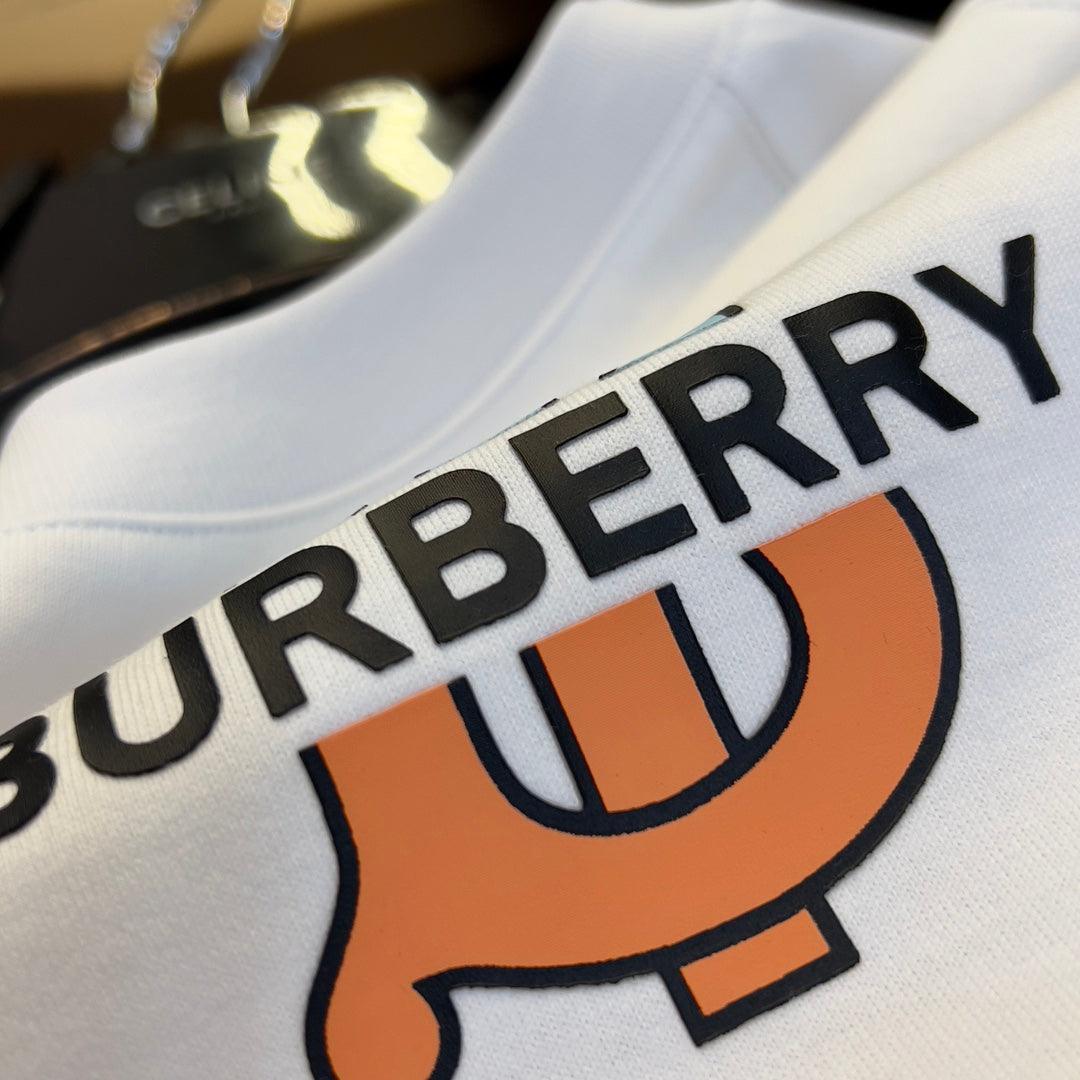 Burberry T-Shirt Without Collar 'White'