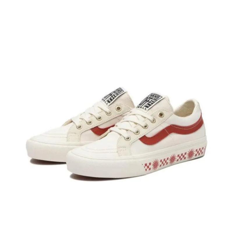 Vans SK8-Low 'White Red'