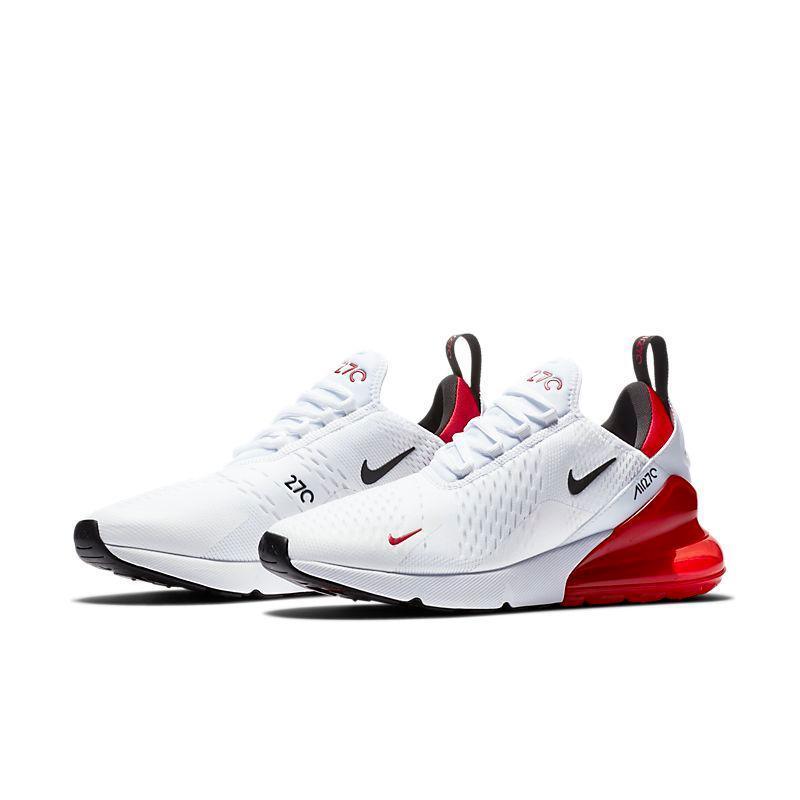 Nike Air Max 270 'White Black University Red'