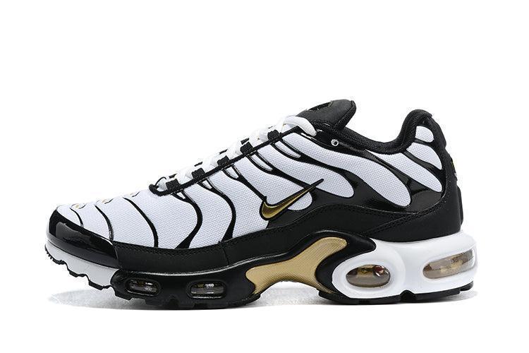 Nike Air Max Plus 'White Black Metallic Gold'