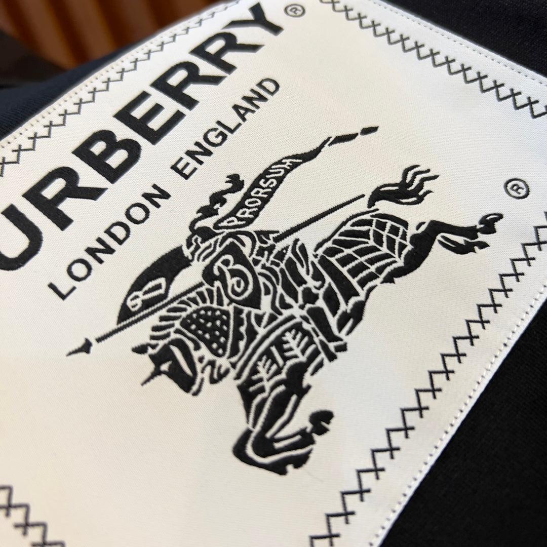 Burberry T-Shirt Without Collar 'Black'