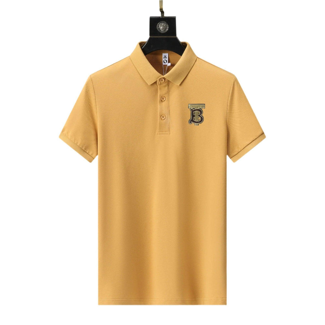 Burberry Yellow T-Shirt With Collar