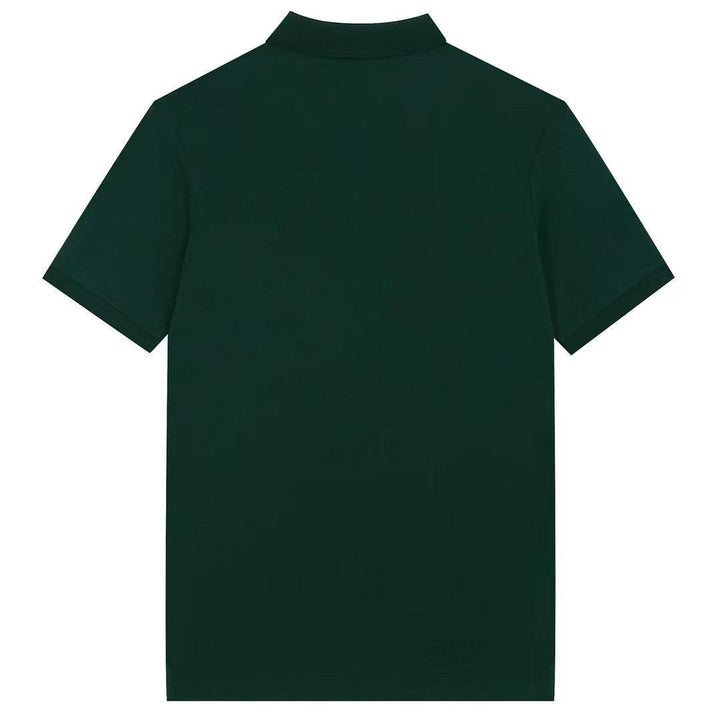 Burberry Dark Green T-Shirt With Collar