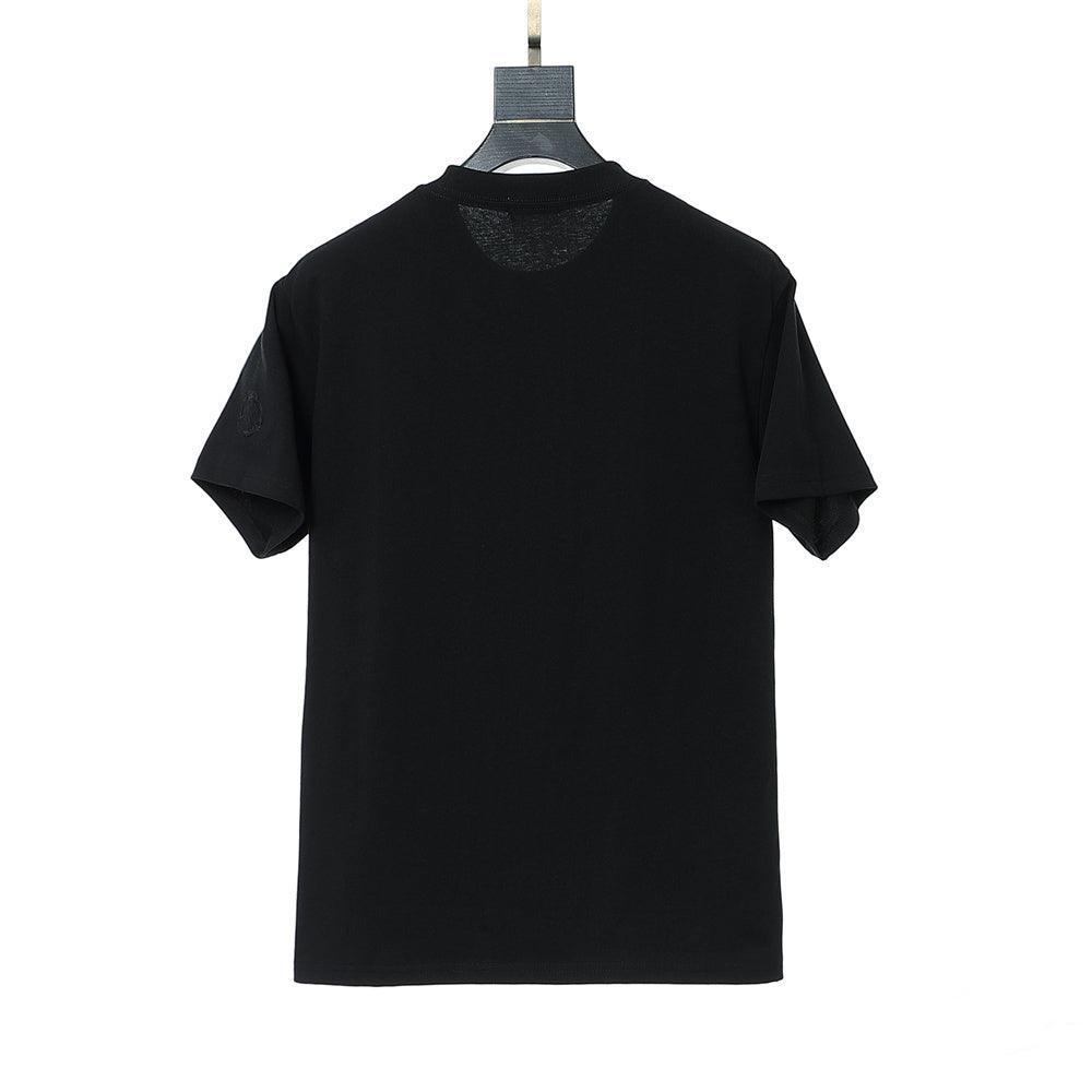 Moncler T-Shirt Without Collar 'Black'