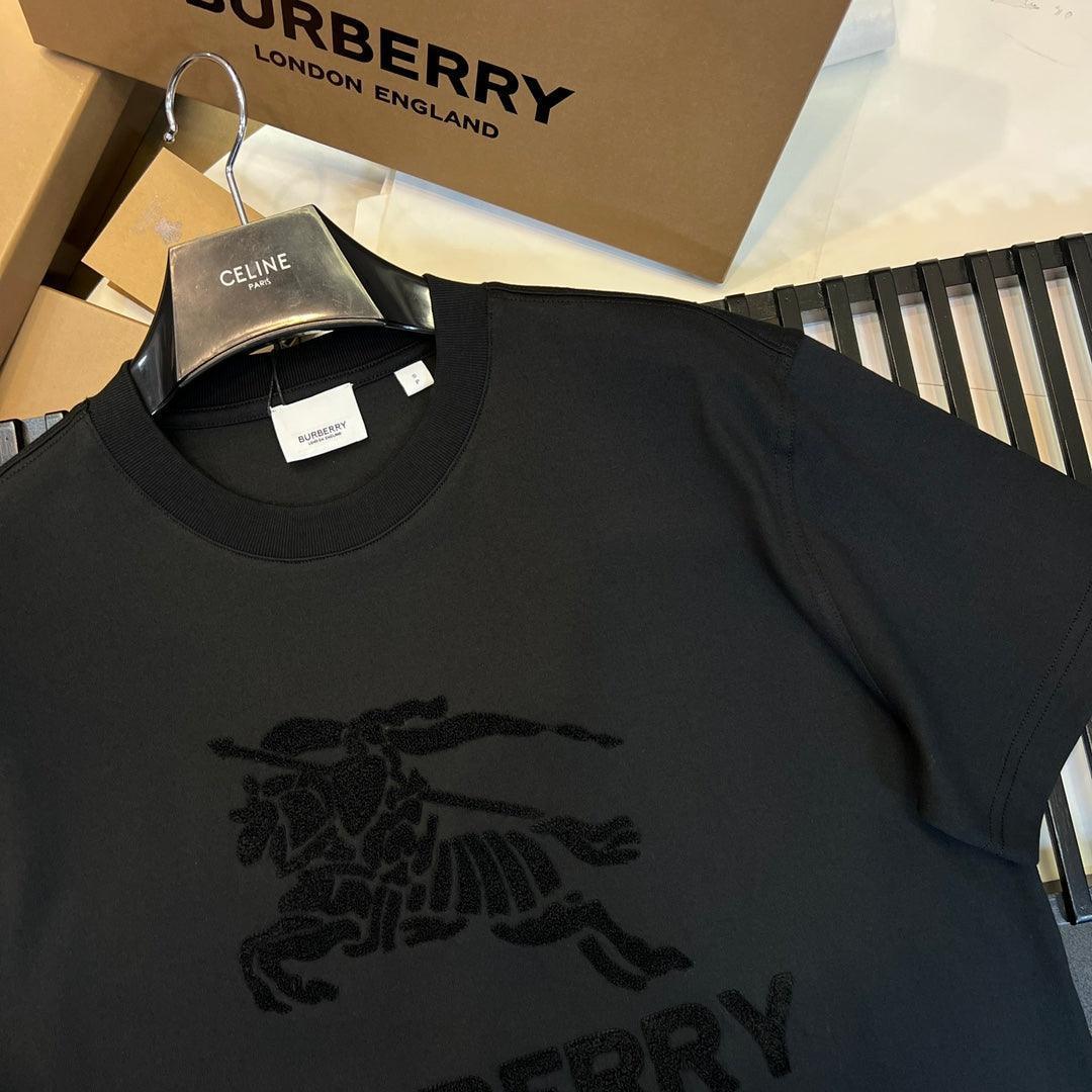 Burberry T-Shirt Without Collar 'Black'