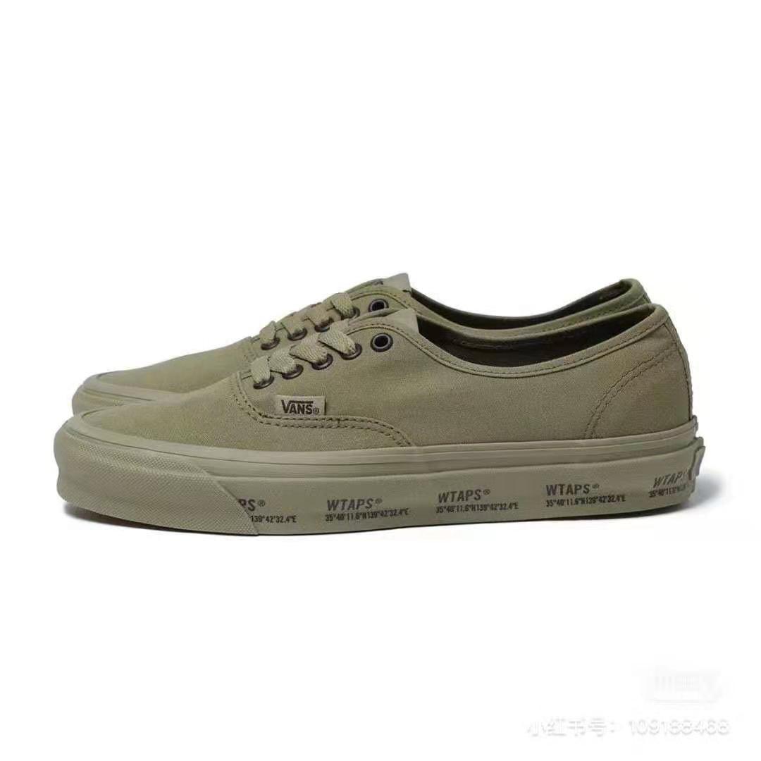 Vans Vault OG Authentic OG LX WTAPS Olive Drab