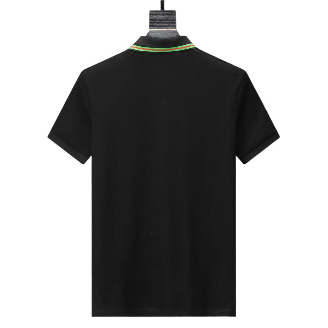 Gucci Black T-shirt with a collar