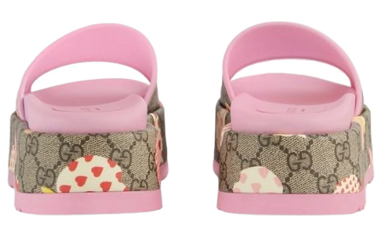 WMNS) Gucci Rubber GG Slide 'Les Pommes' 664214-22K20-