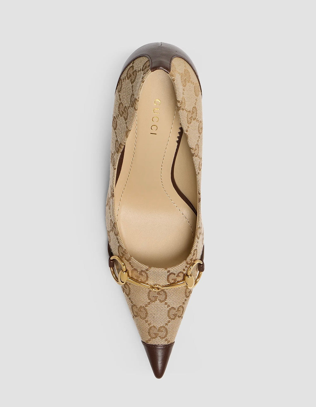 Gucci  Donna 80MM GG Canvas Pumps