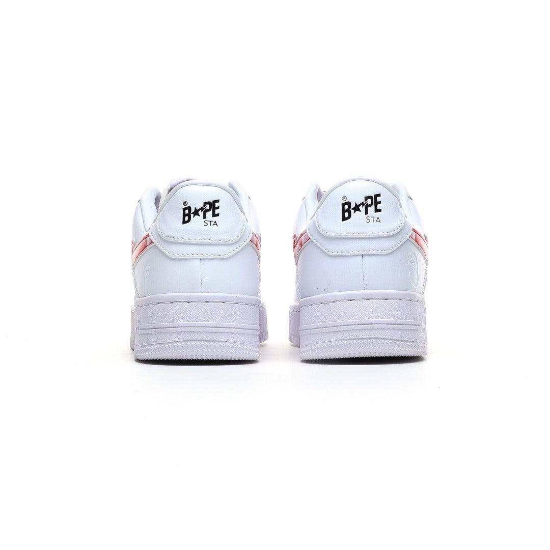 A Bathing Ape Bape Sta Low ABC 'Camo White Pink'