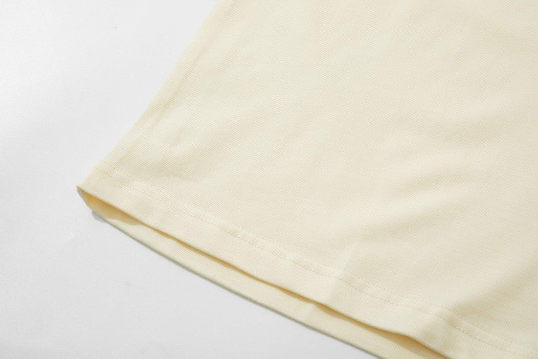 Gucci Beige Crew Neck T-Shirt – Premium Cotton Casual Tee