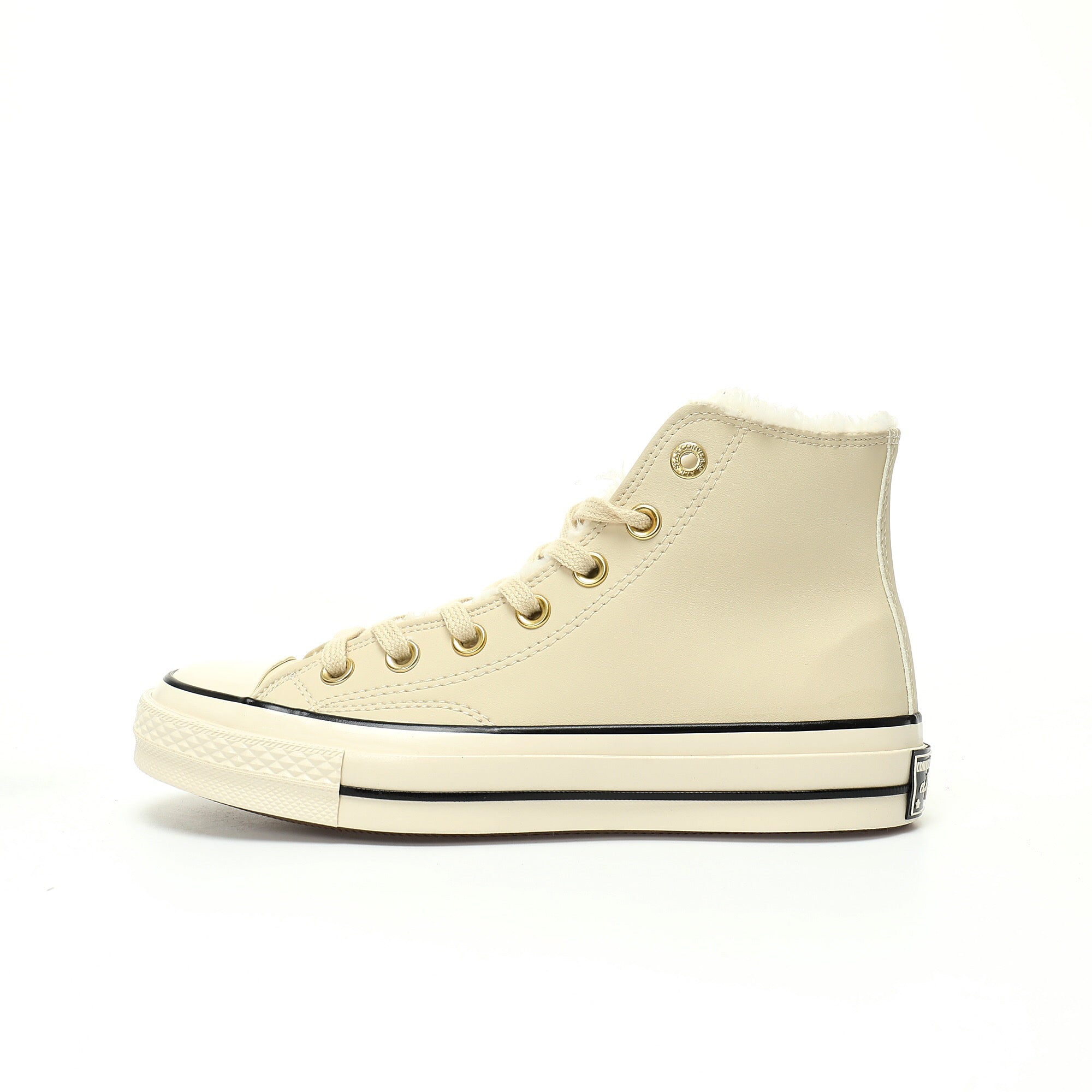 Converse Chuck Taylor All Star 1970 High Leather " Fur Sherpa Vamp Fire"
