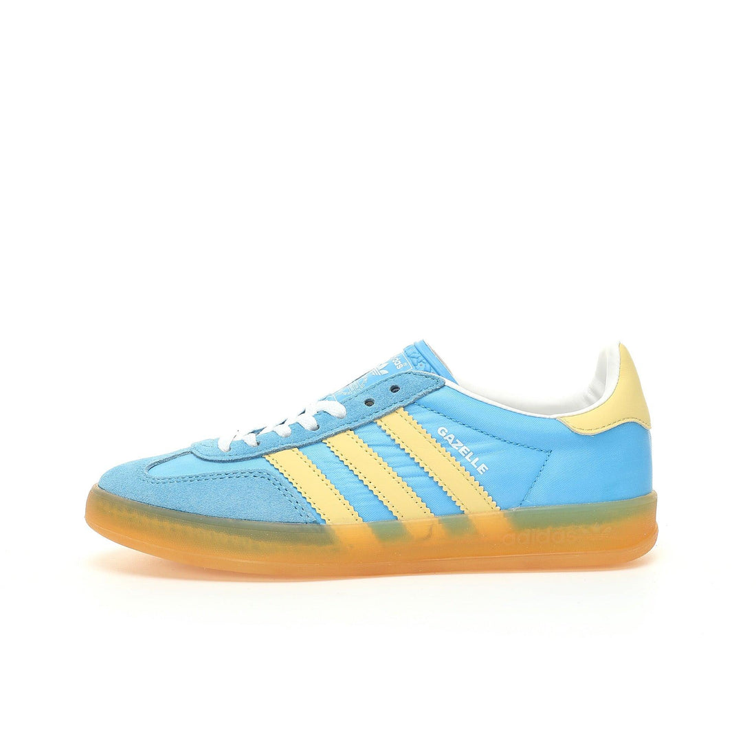 Adidas Gazelle Indoor Semi Blue Burst Almost Yellow