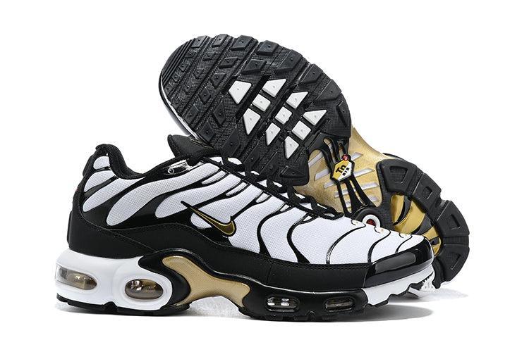 Nike Air Max Plus 'White Black Metallic Gold'
