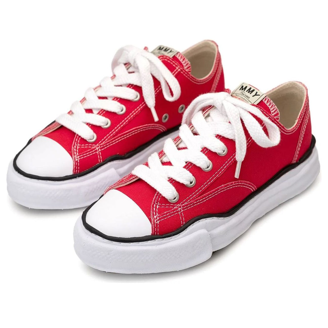 Maison MIHARA YASUHIRO Peterson OG Sole Canvas Low 'Red' A01FW702-RED
