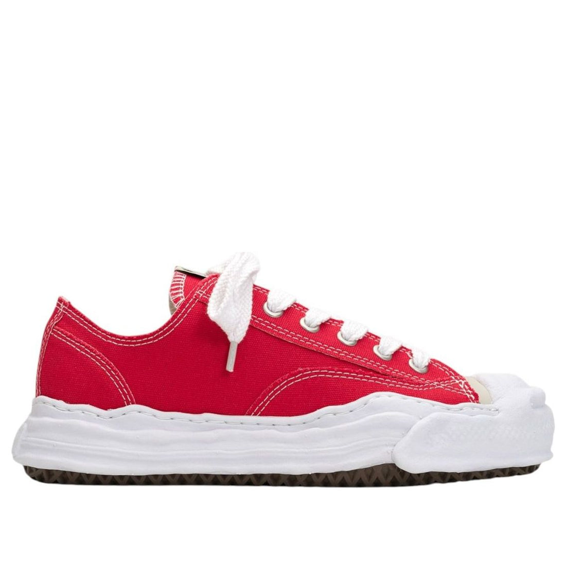 Maison MIHARA YASUHIRO Hank OG Sole Canvas Low 'Red' A05FW702-RED