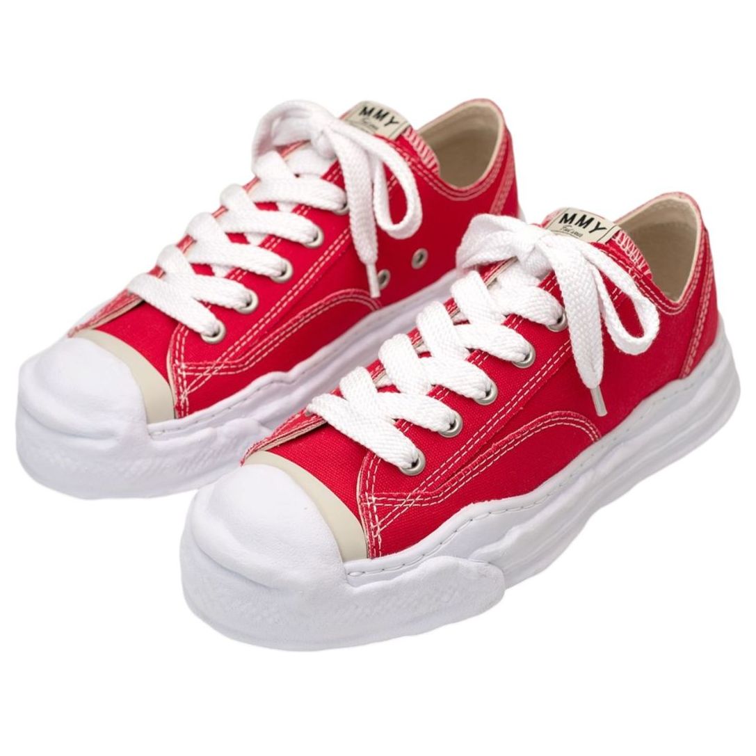 Maison MIHARA YASUHIRO Hank OG Sole Canvas Low 'Red' A05FW702-RED