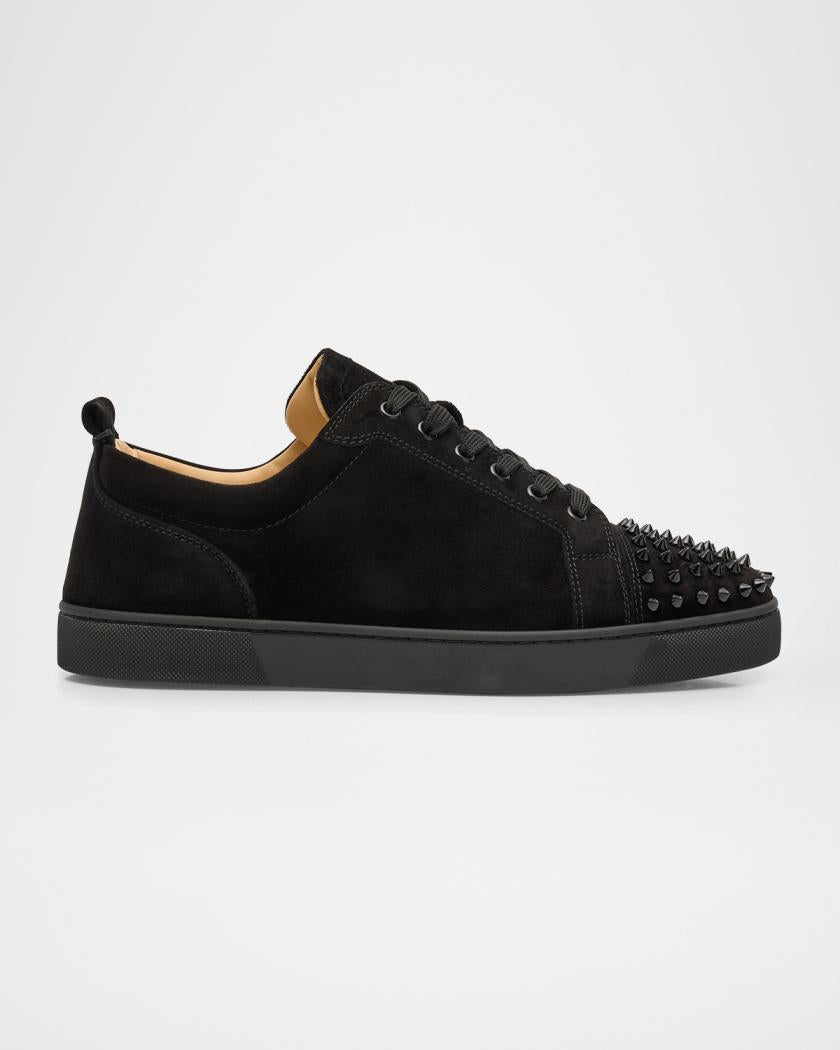 Men's Louis Junior Spikes Leather Low-Top Sneakers