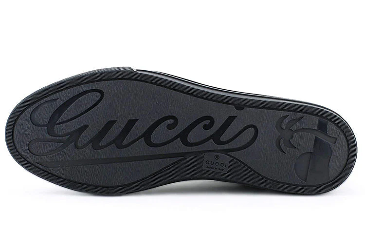 Gucci Monogram High Top Sneakers 'Black