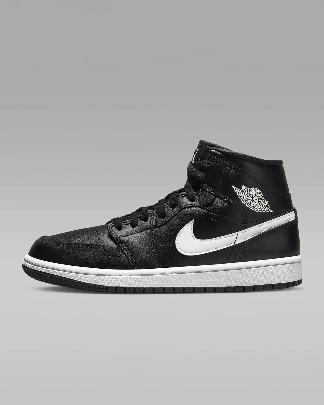 AIR JORDAN 1 MID Black/White