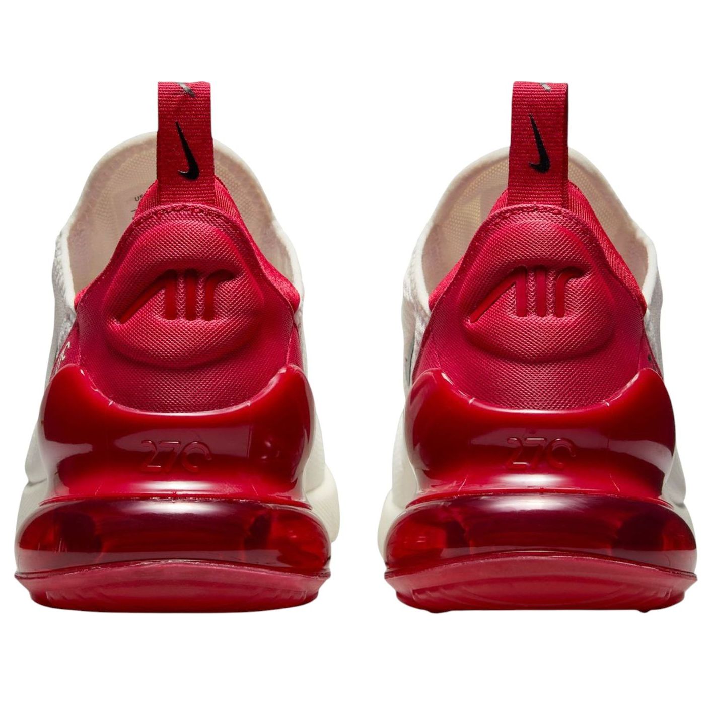 (WMNS) Nike Air Max 270 'Sail Gym Red' AH6789-606