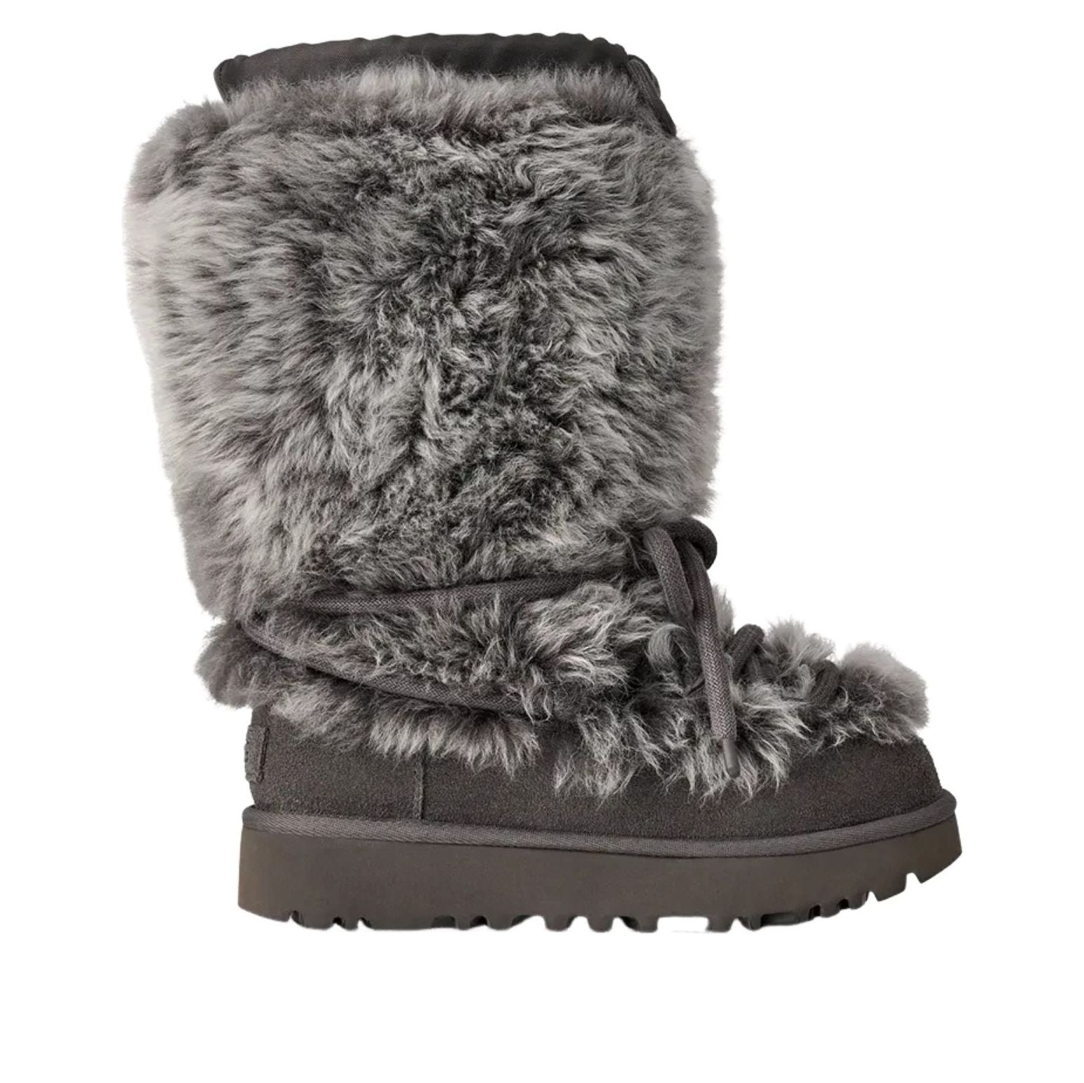 (WMNS) UGG Classic Tall Chalet Boot 'Charcoal' 1175690-CHRC