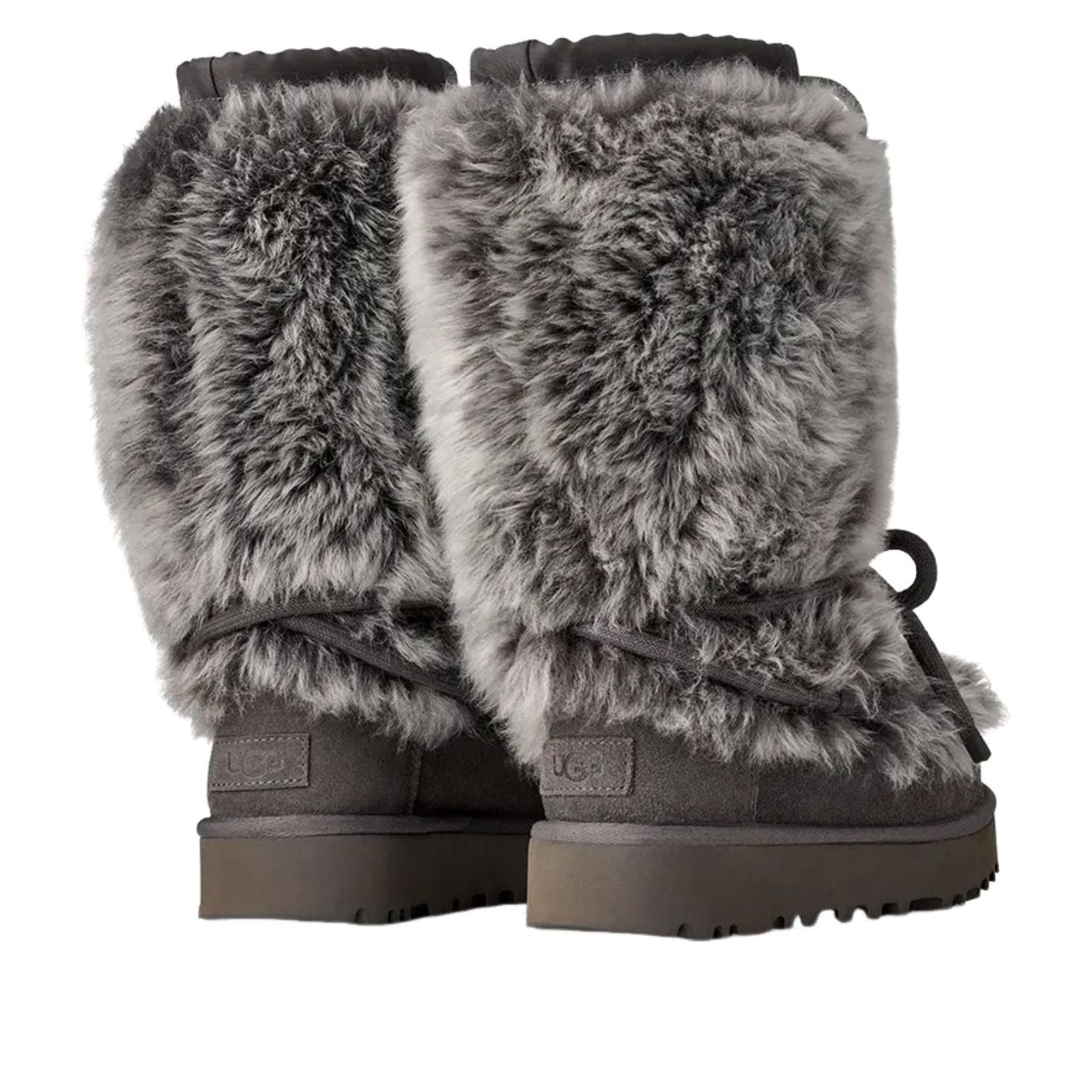 (WMNS) UGG Classic Tall Chalet Boot 'Charcoal' 1175690-CHRC