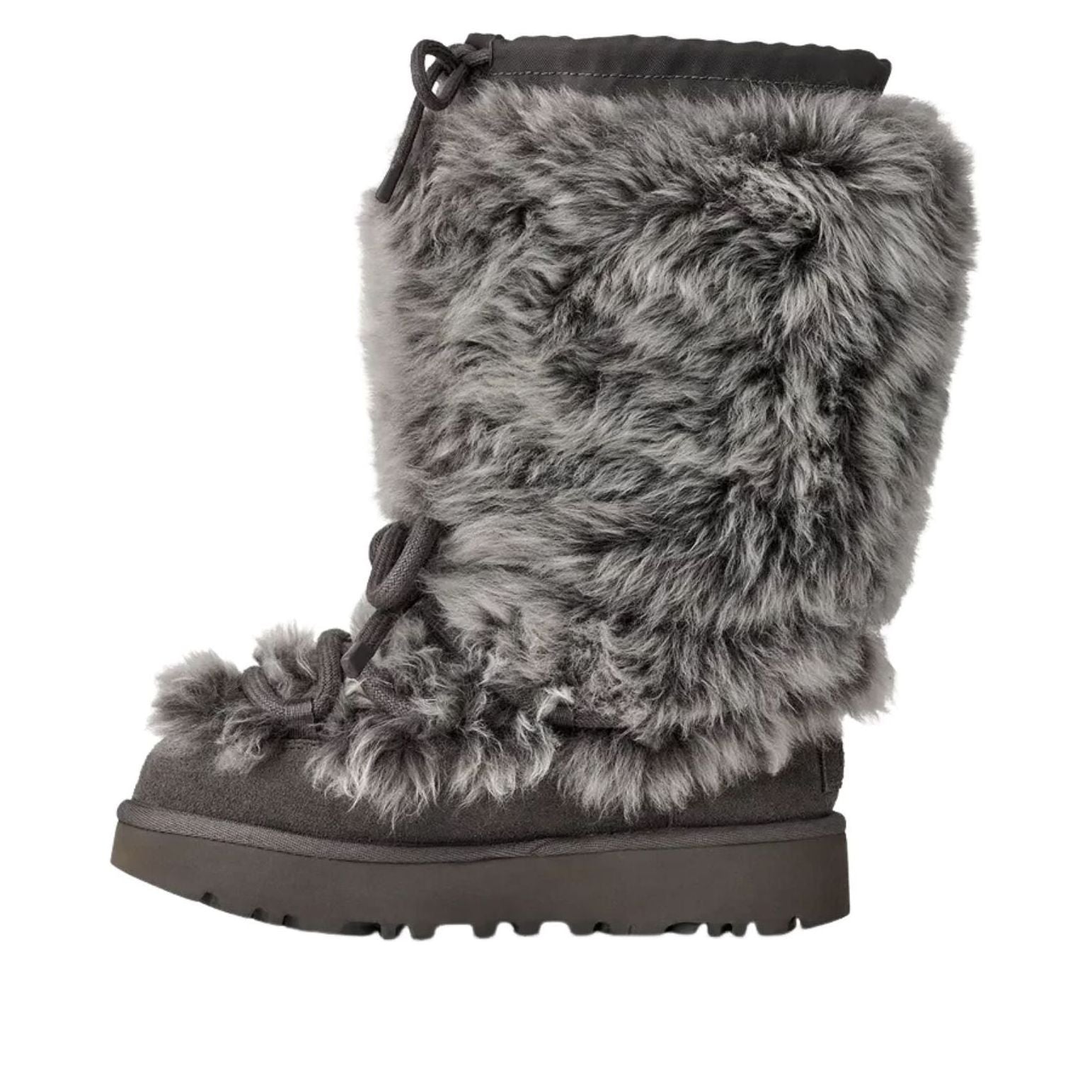 (WMNS) UGG Classic Tall Chalet Boot 'Charcoal' 1175690-CHRC