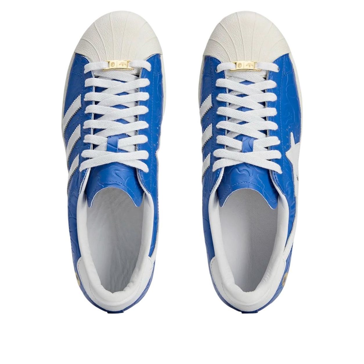 adidas x A Bathing Ape Superstar Vintage 'Blue White' JR2702
