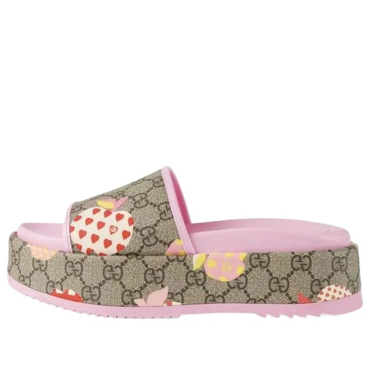 WMNS) Gucci Rubber GG Slide 'Les Pommes' 664214-22K20-