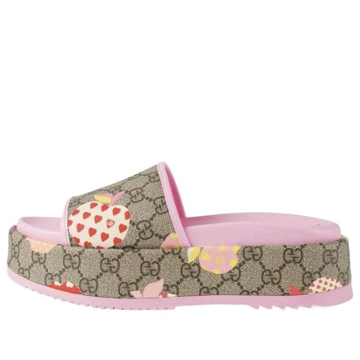WMNS) Gucci Rubber GG Slide 'Les Pommes' 664214-22K20-