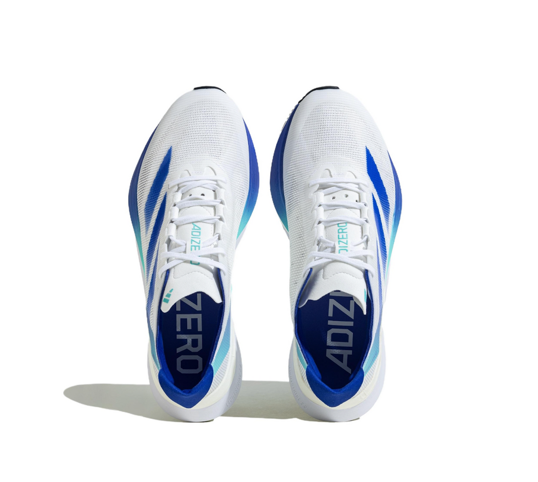 adidas Adizero Boston 12 'White Cobalt Blue' JR2731