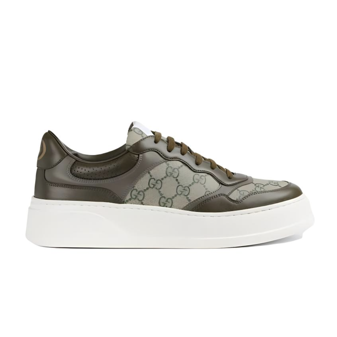 Gucci GG Supreme Sneaker 'Beige Green' 669582-UPGA0-3350