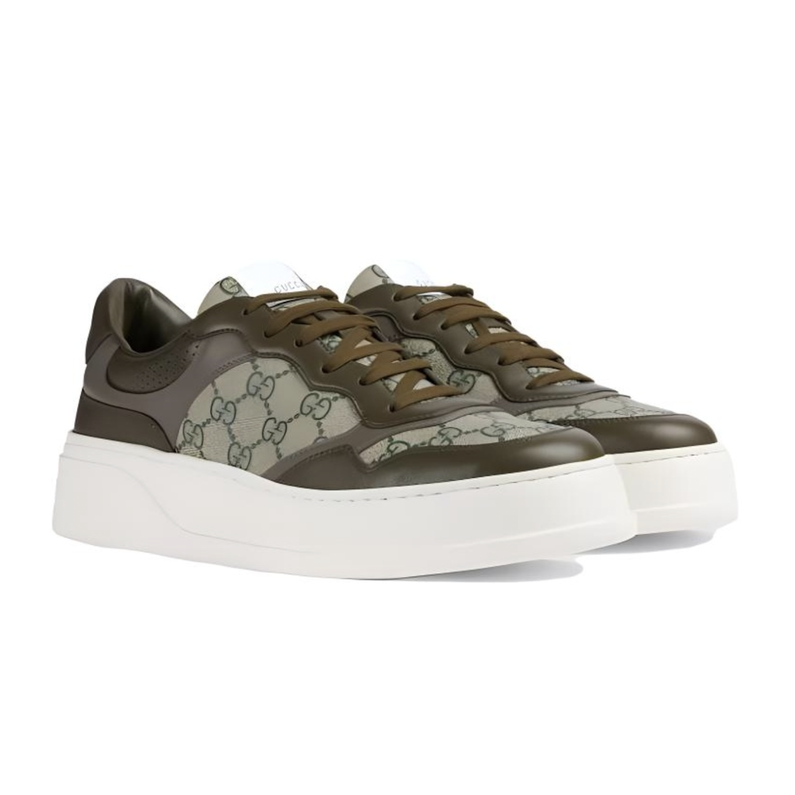 Gucci GG Supreme Sneaker 'Beige Green' 669582-UPGA0-3350