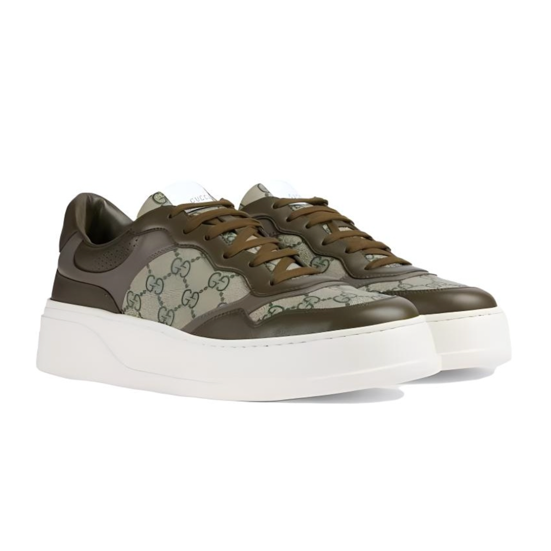 Gucci GG Supreme Sneaker 'Beige Green' 669582-UPGA0-3350