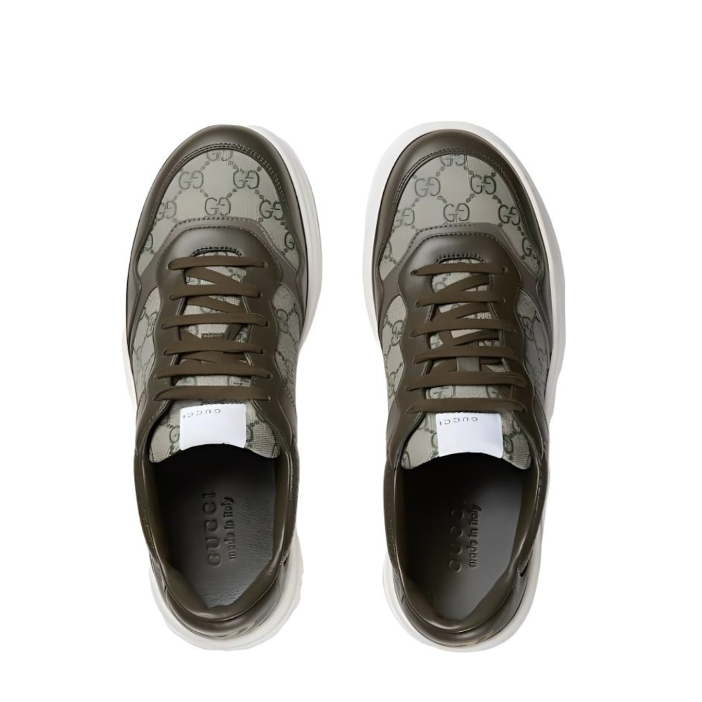 Gucci GG Supreme Sneaker 'Beige Green' 669582-UPGA0-3350