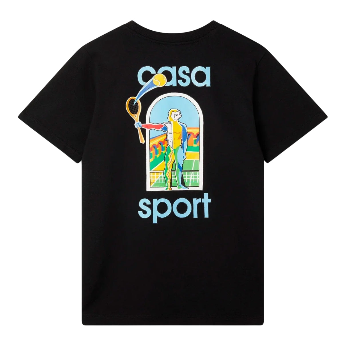 Casablanca Le Jeu Colore T-Shirt 'Black' MS24-JTS-001-02