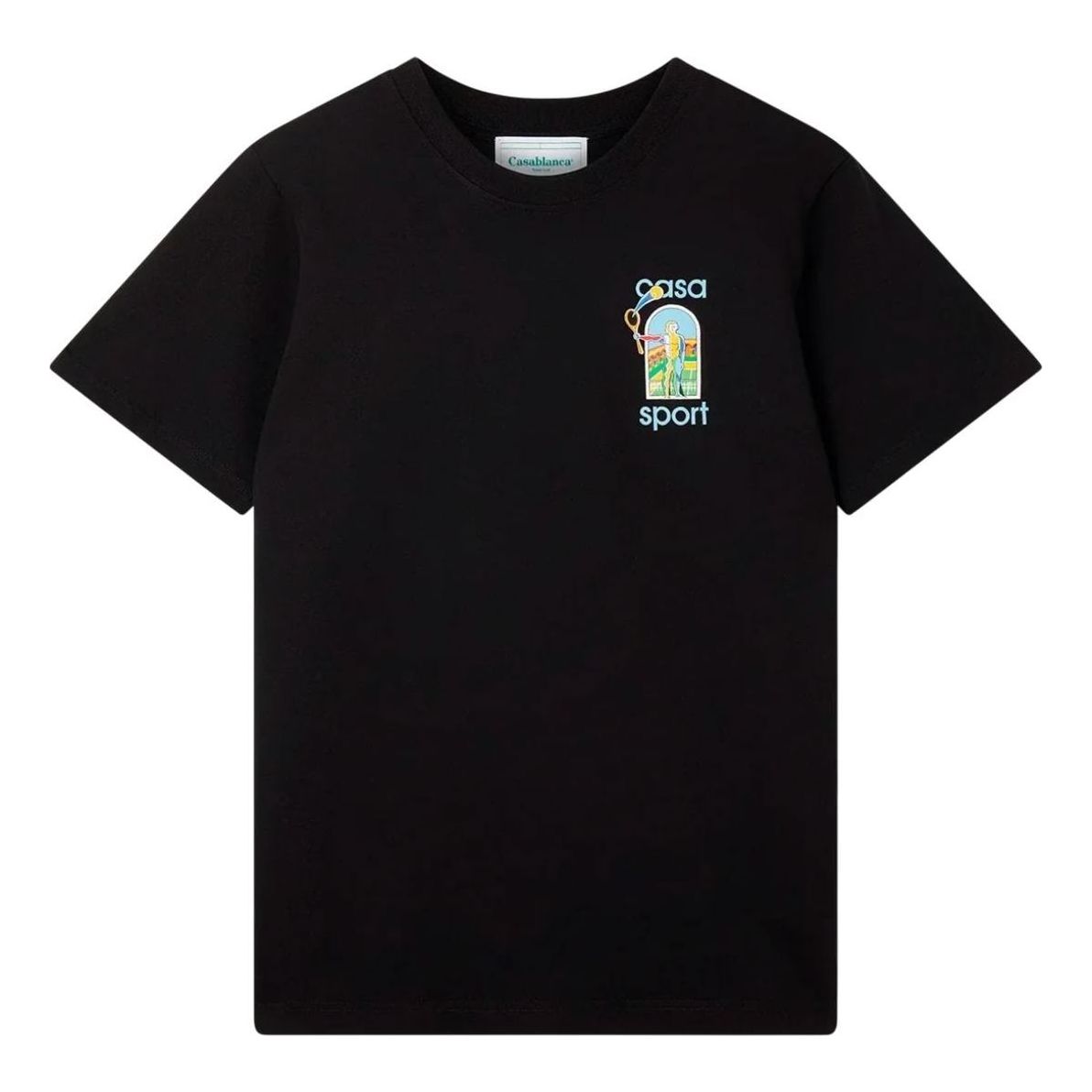 Casablanca Le Jeu Colore T-Shirt 'Black' MS24-JTS-001-02