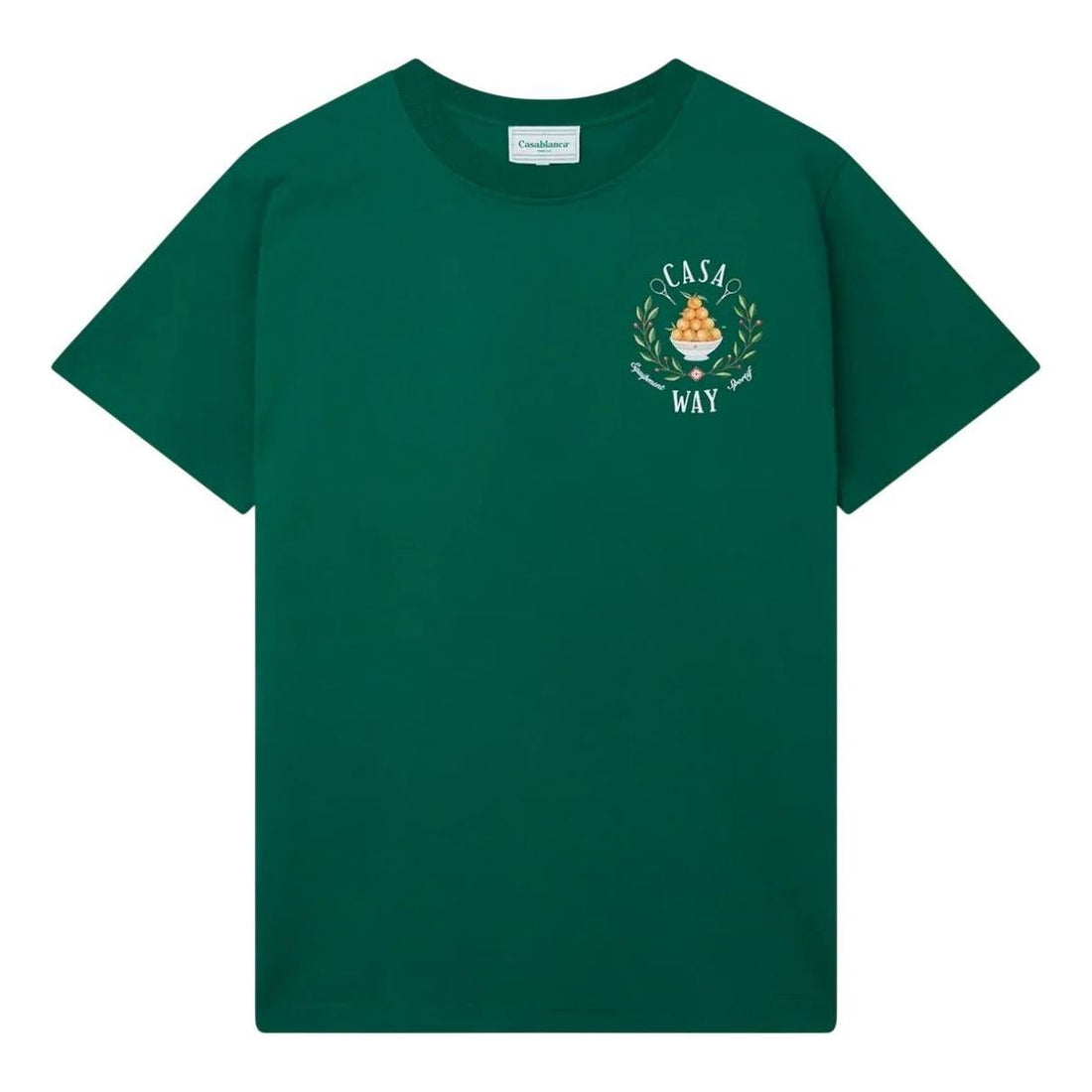 Casablanca Casa Way Printed T-Shirt 'Green' MPS24-JTS-001-07