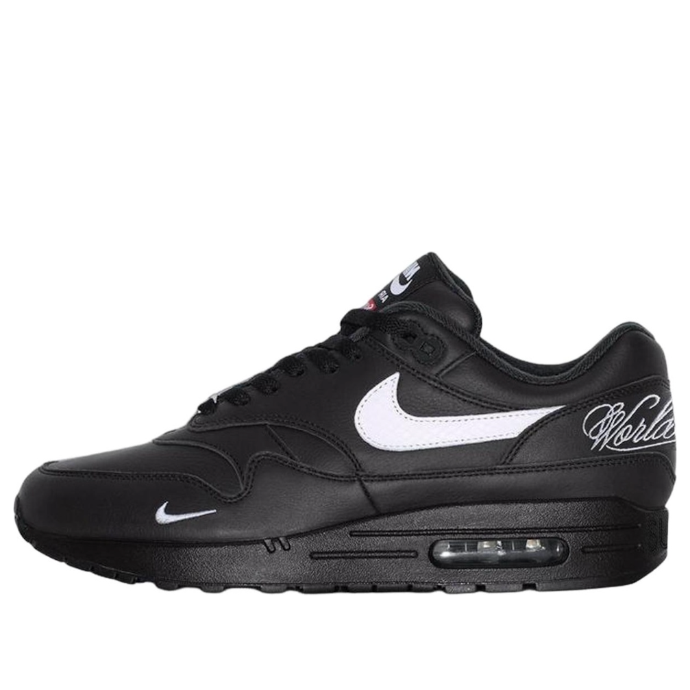 Nike x Supreme Air Max 1 87 'Black White' HF8813-001