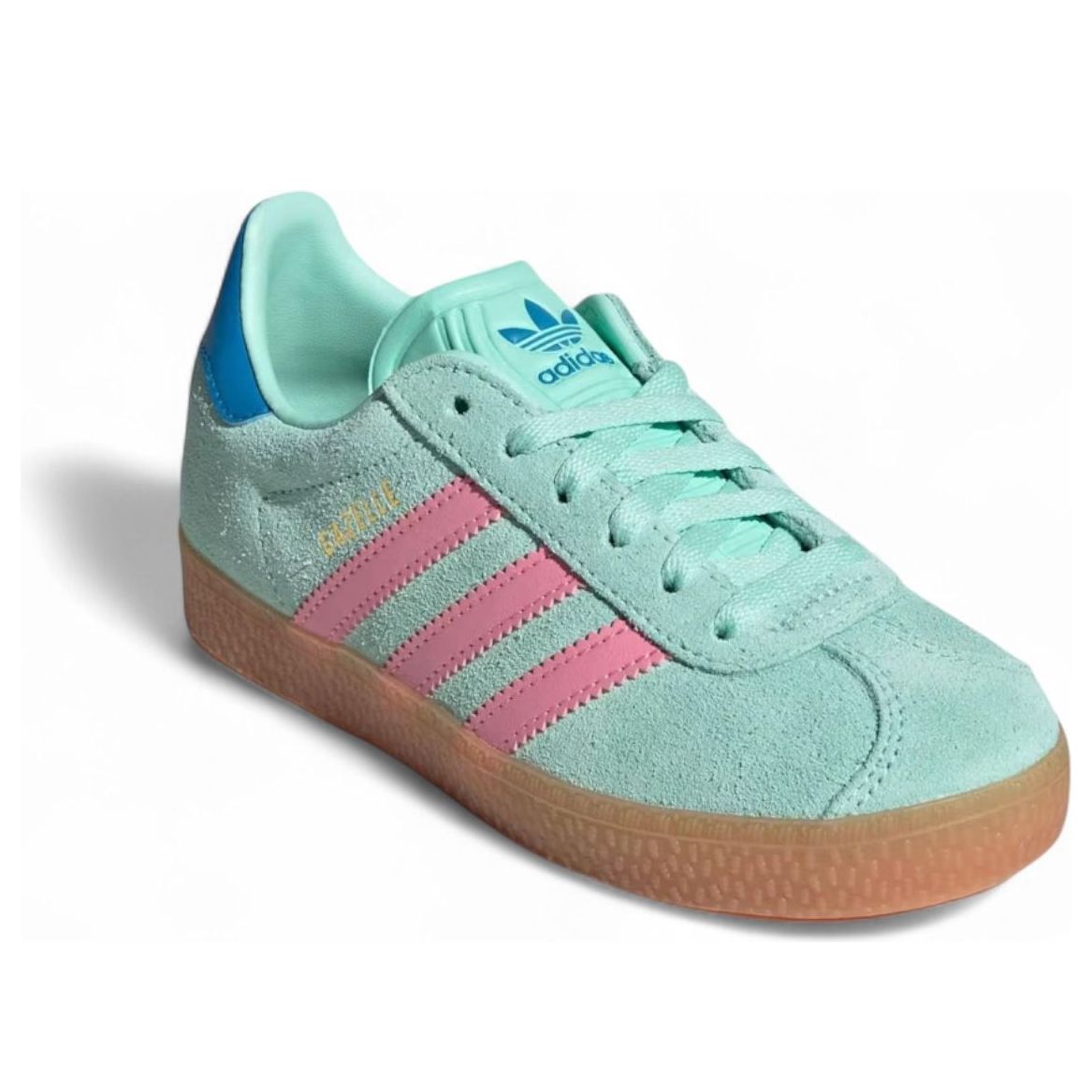 (PS) adidas Gazelle 'Clear Mint Bliss Pink Blue' JP7130