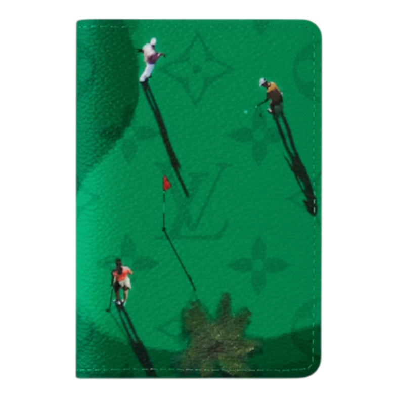 LOUIS VUITTON Golf Pocket Organizer 'Green' M14880