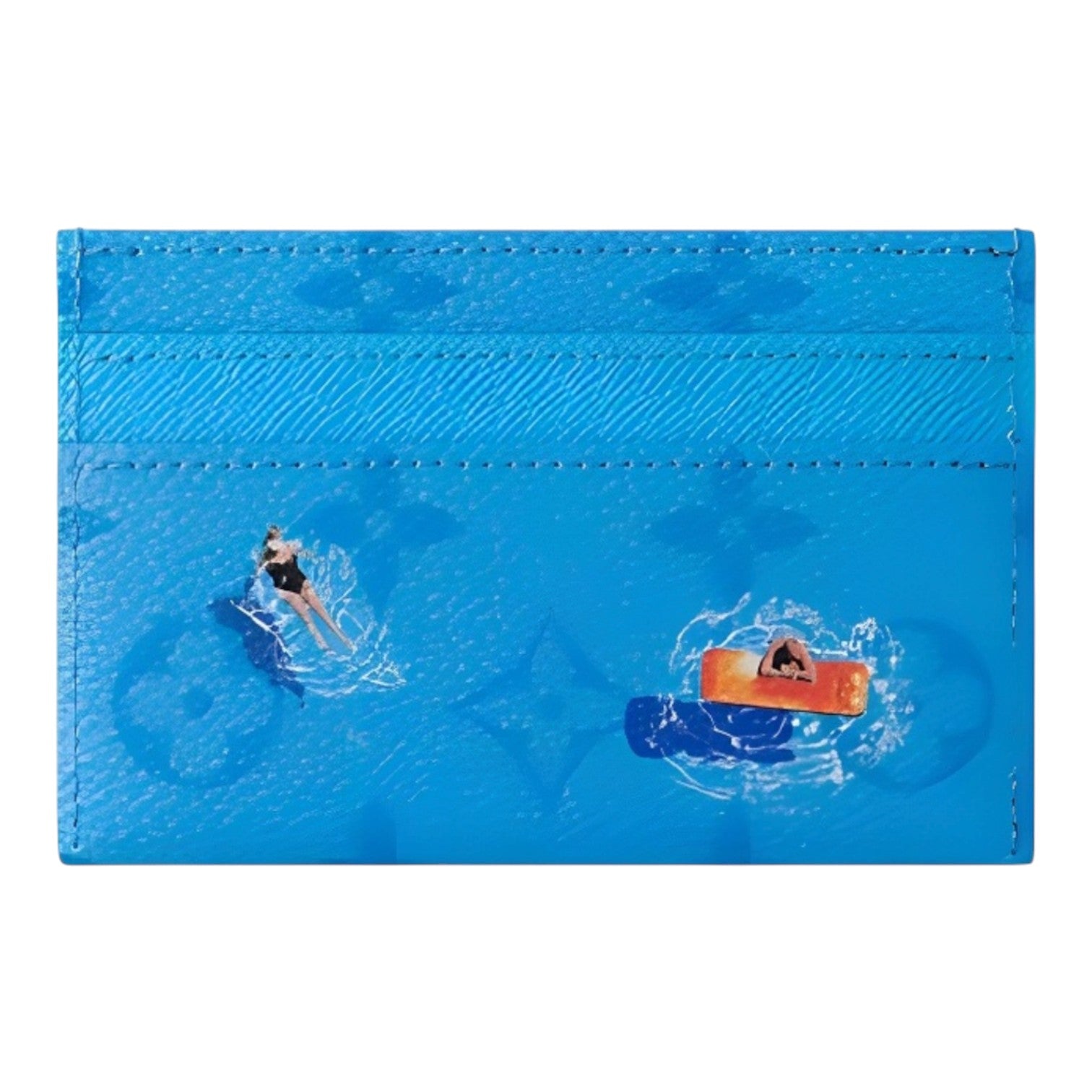 LOUIS VUITTON Pool Double Card Case 'Blue Lagoon' M14862