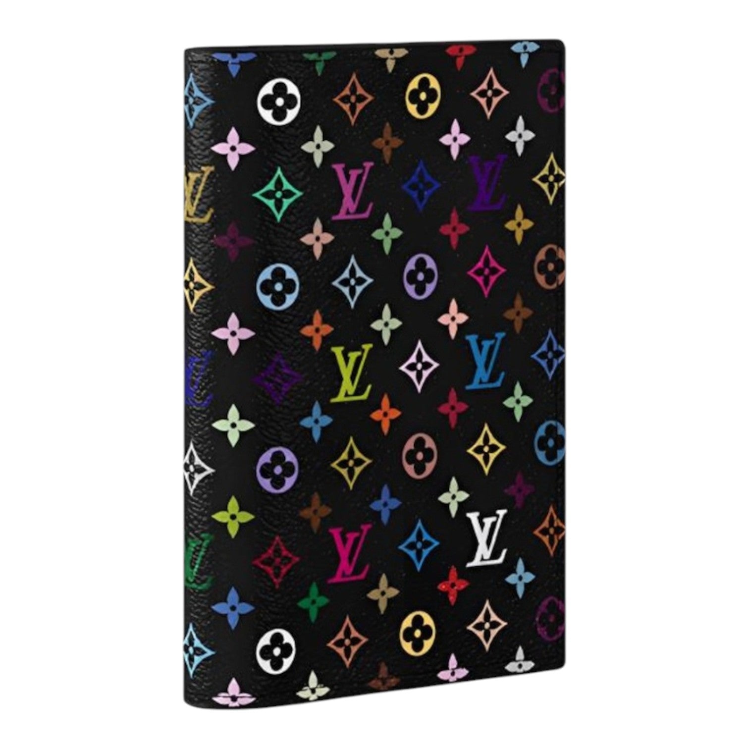 LOUIS VUITTON x Takashi Murakami Passport Cover 'Black Multicolored' M13414