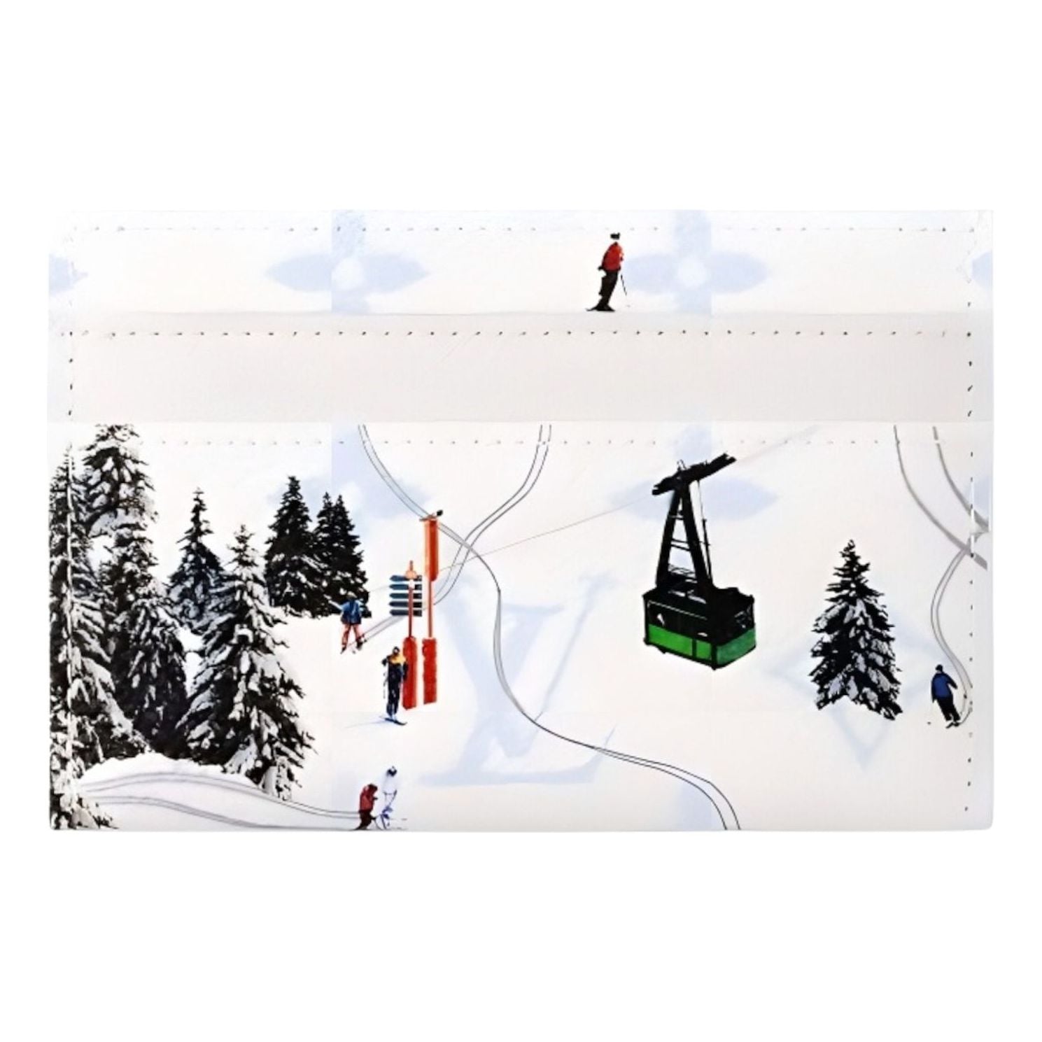 LOUIS VUITTON Ski Double Card Case 'White' M14864