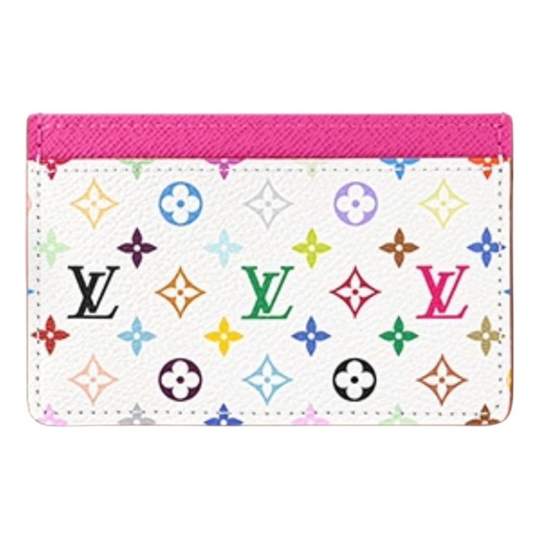 LOUIS VUITTON x Takashi Murakami Card Holder 'White Multicolored' M13403