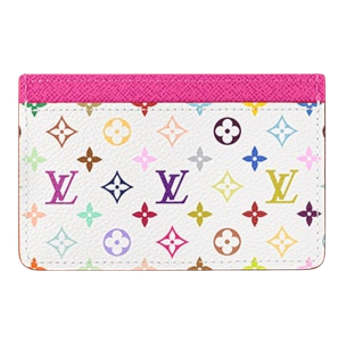 LOUIS VUITTON x Takashi Murakami Card Holder 'White Multicolored' M13403