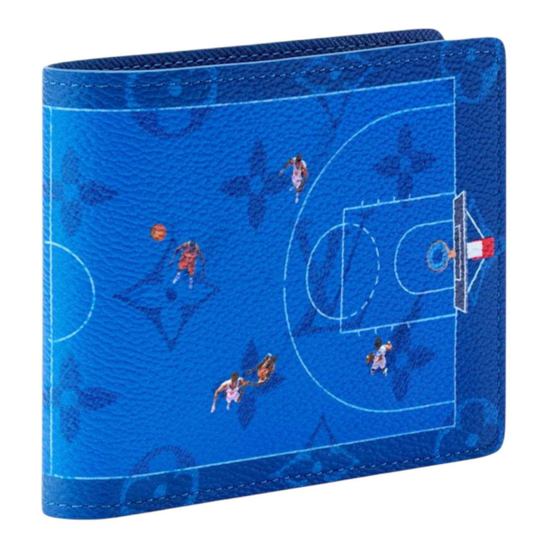 LOUIS VUITTON Basketball Slender Wallet 'Blue' M26801