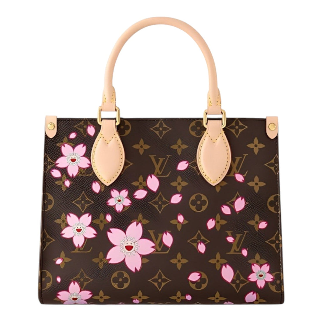 (WMNS) LOUIS VUITTON x Takashi Murakami OnTheGo PM 'Sakura Brown' M13269